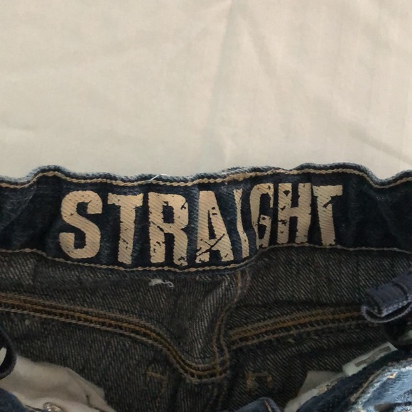 Boys Crazy 8 Jeans size 7 straight leg with adjustable waistband - Picture 6 of 14